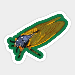 Cicada Sticker